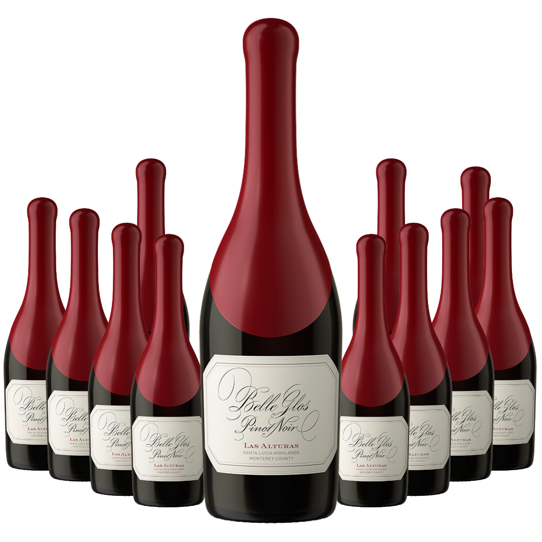 Belle Glos Pinot Noir Las Alturas Vineyard Santa Lucia Highlands 750ml 12 Bottle Case - Free Shipping