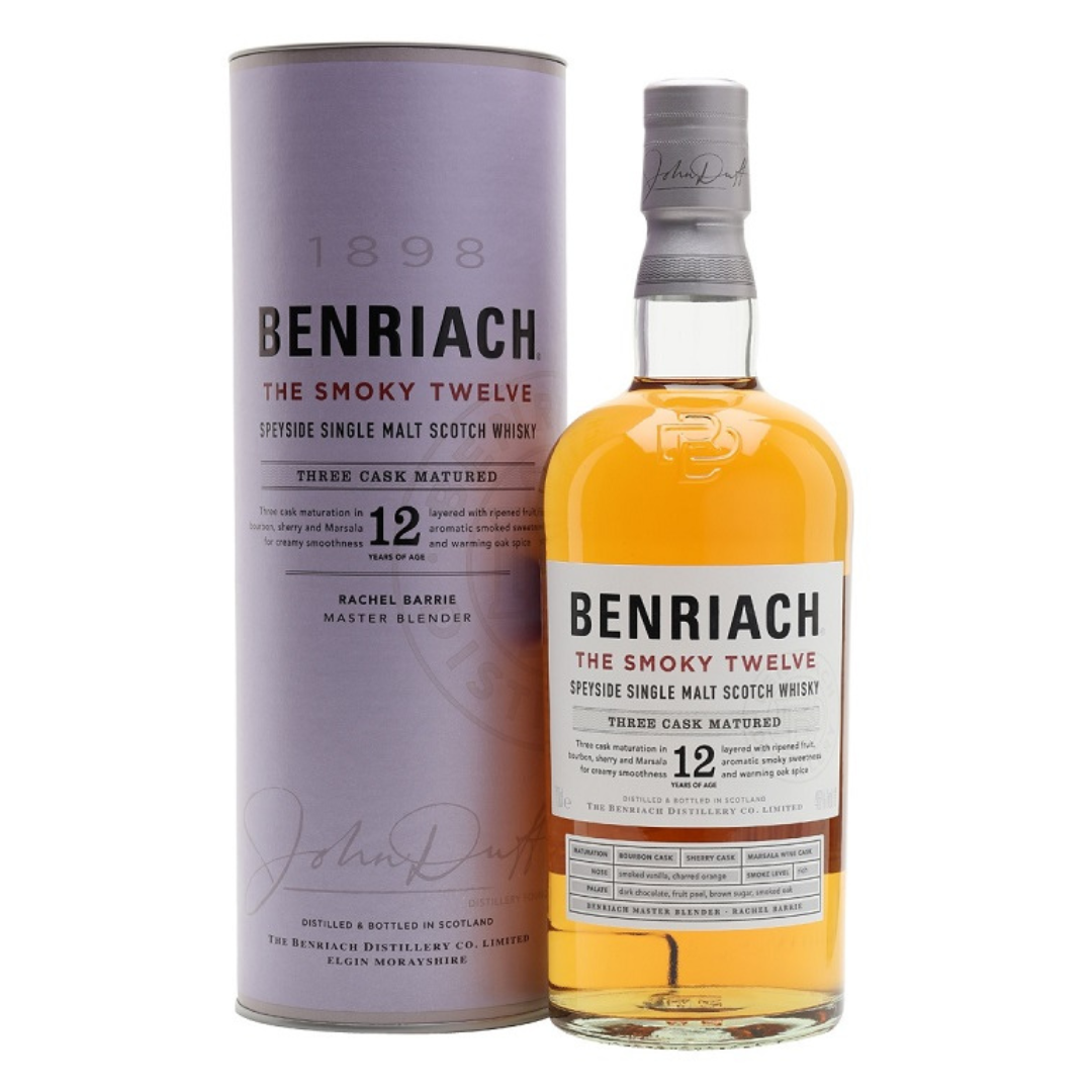 Benriach The Smoky Twelve Speyside Single Malt Scotch Whisky