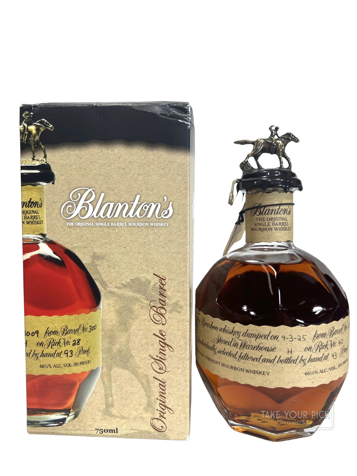 Blanton's Single Barrel 750ml - 93 Proof