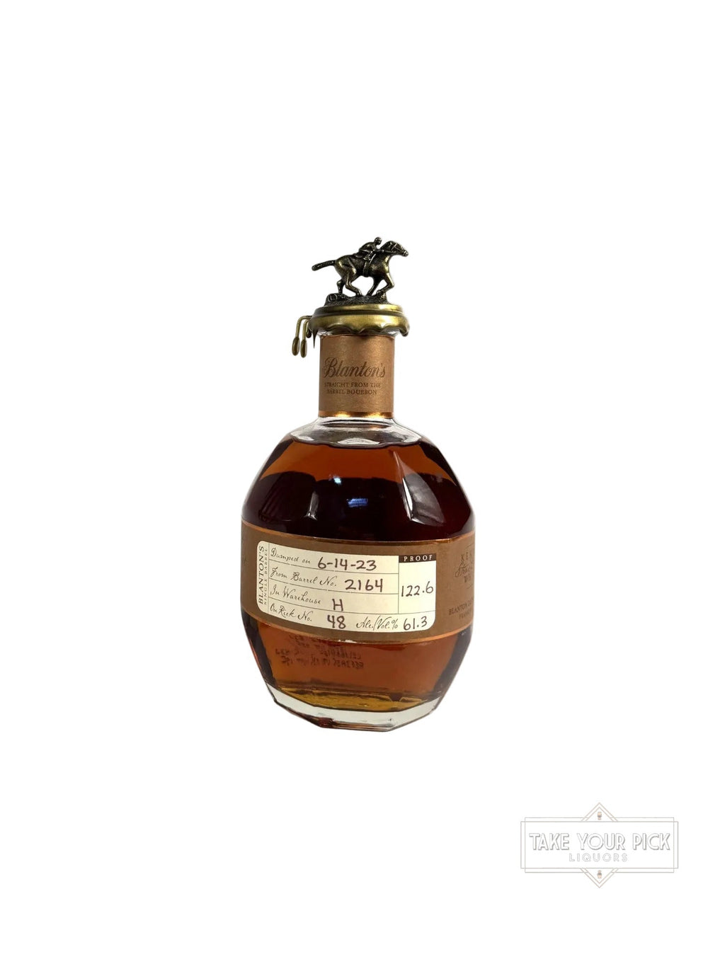 Blanton's Straight From The Barrel Bourbon 122.6pf. 2023 700ml - 122.6 Proof
