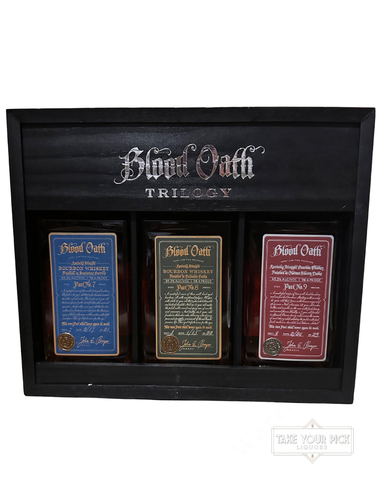 Blood Oath Trilogy 98.6 Proof