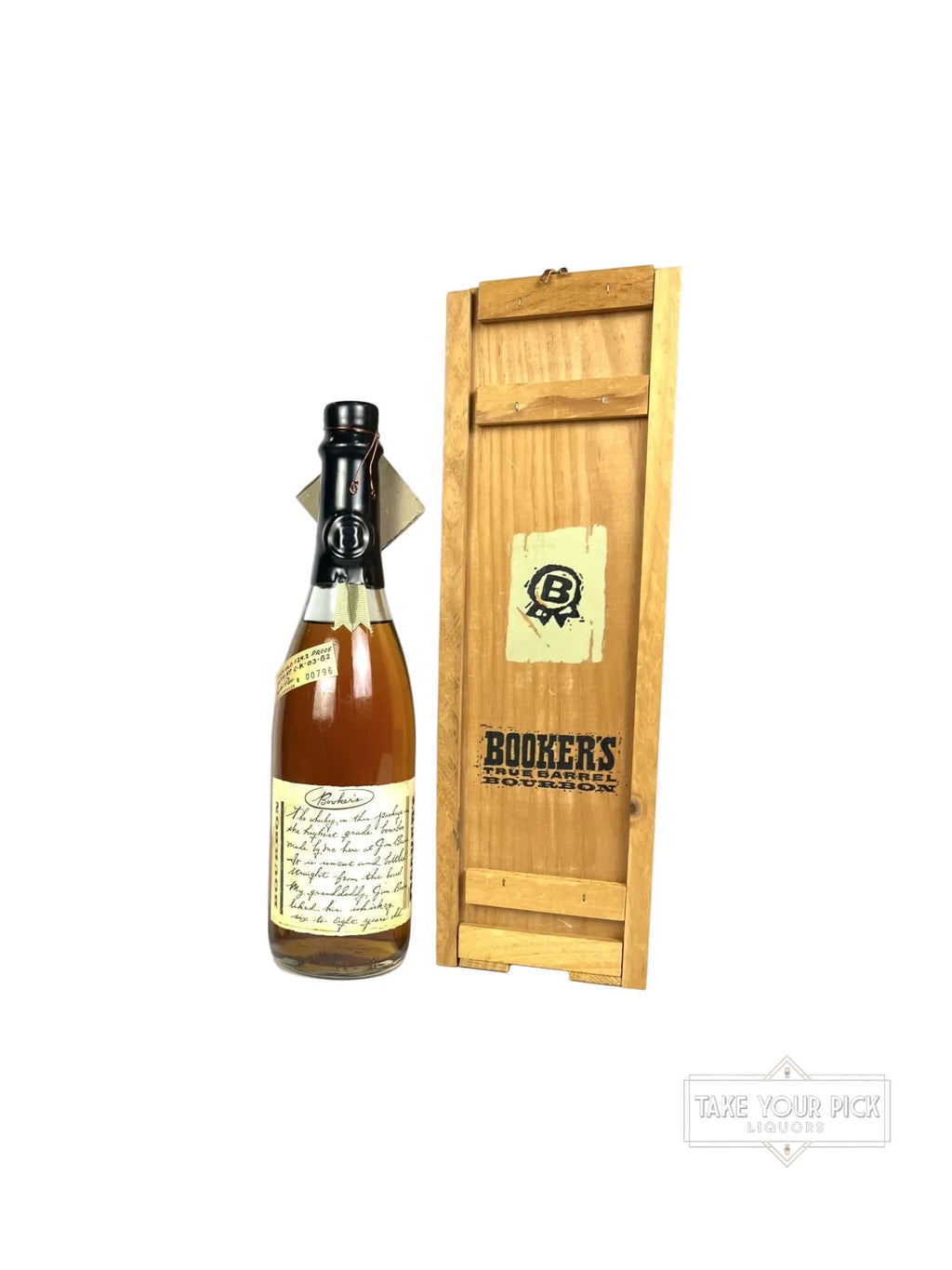 Booker's Black wax 1982 - 124.2 Proof