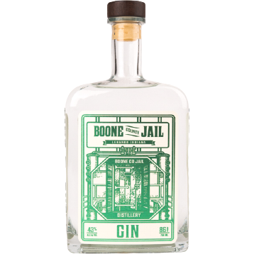 Boone County Jail Gin 750 ml.