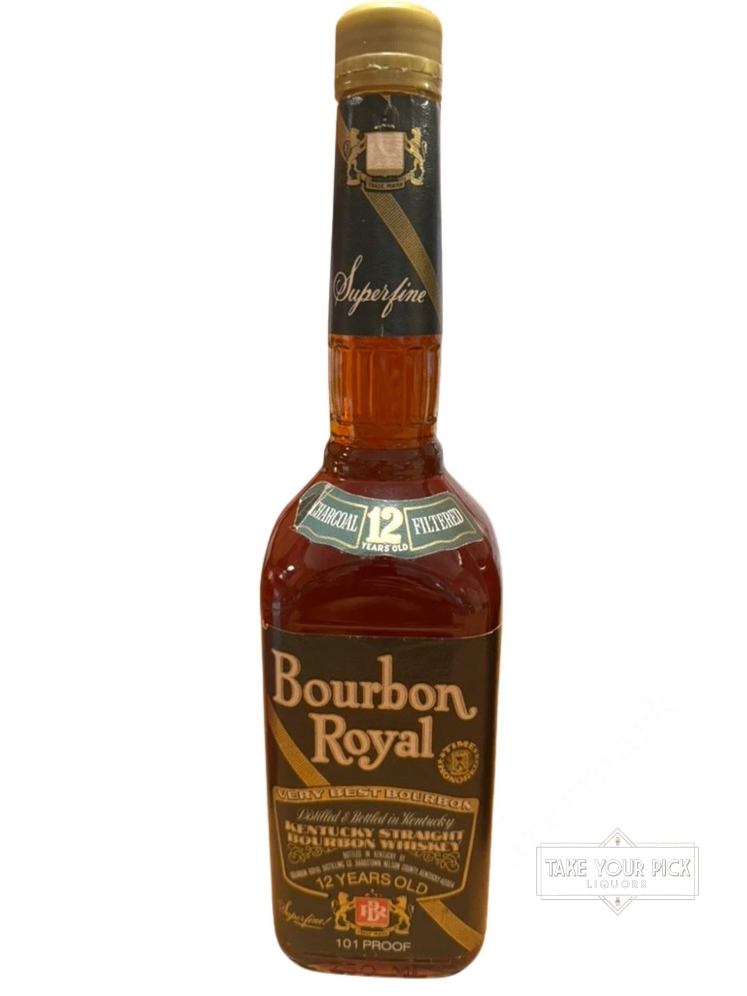 Bourbon Royal 12 year 101 proof (pre-fire Heaven Hill) 1996