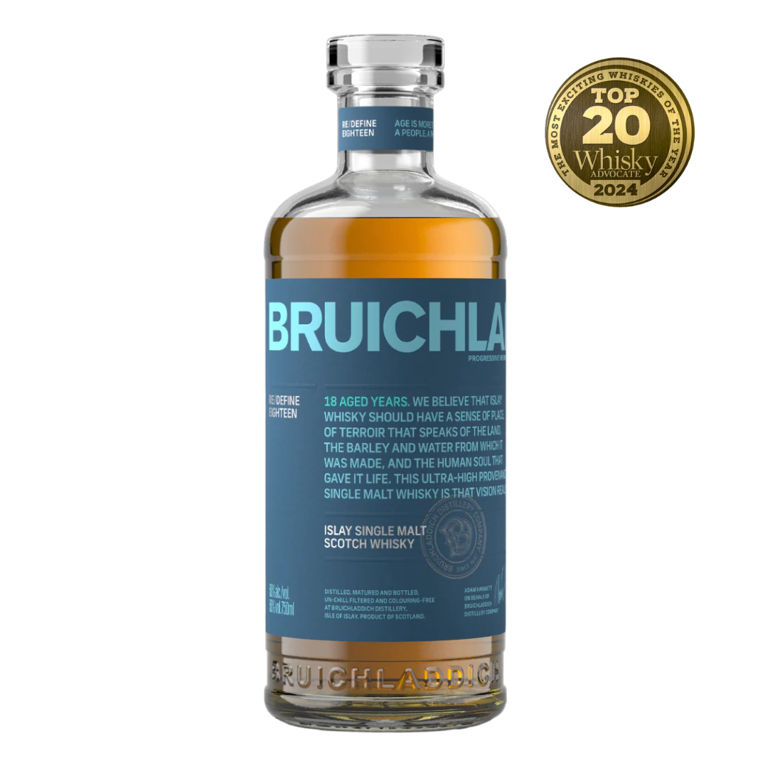 Bruichladdich 18 Year Scotch Whisky 750ml