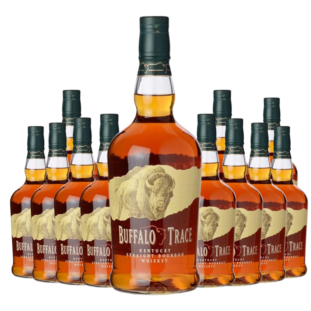 Buffalo Trace Bourbon Whiskey 750ml 12 Bottle Case - Free Shipping