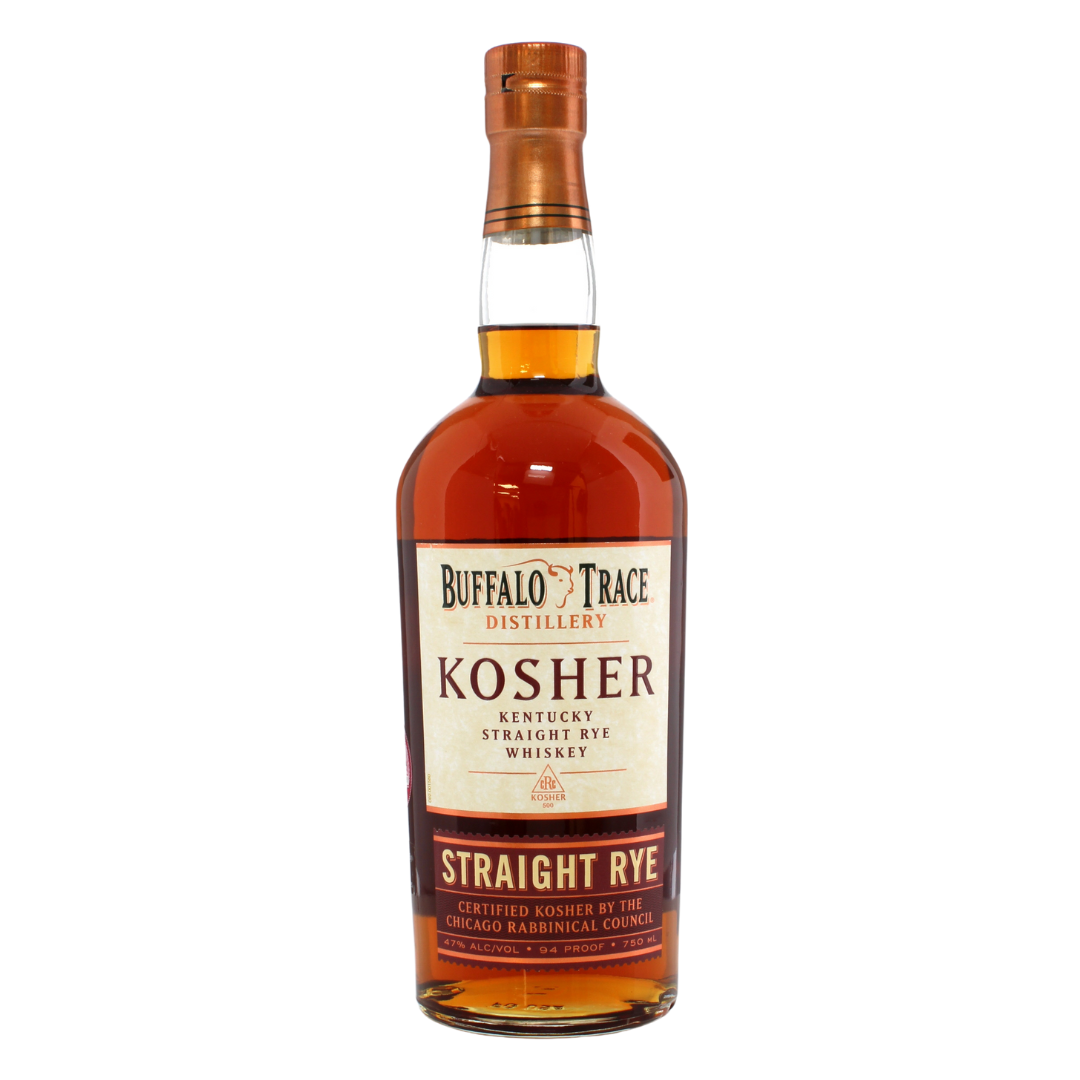 Buffalo Trace Kosher Straight Rye 750ml