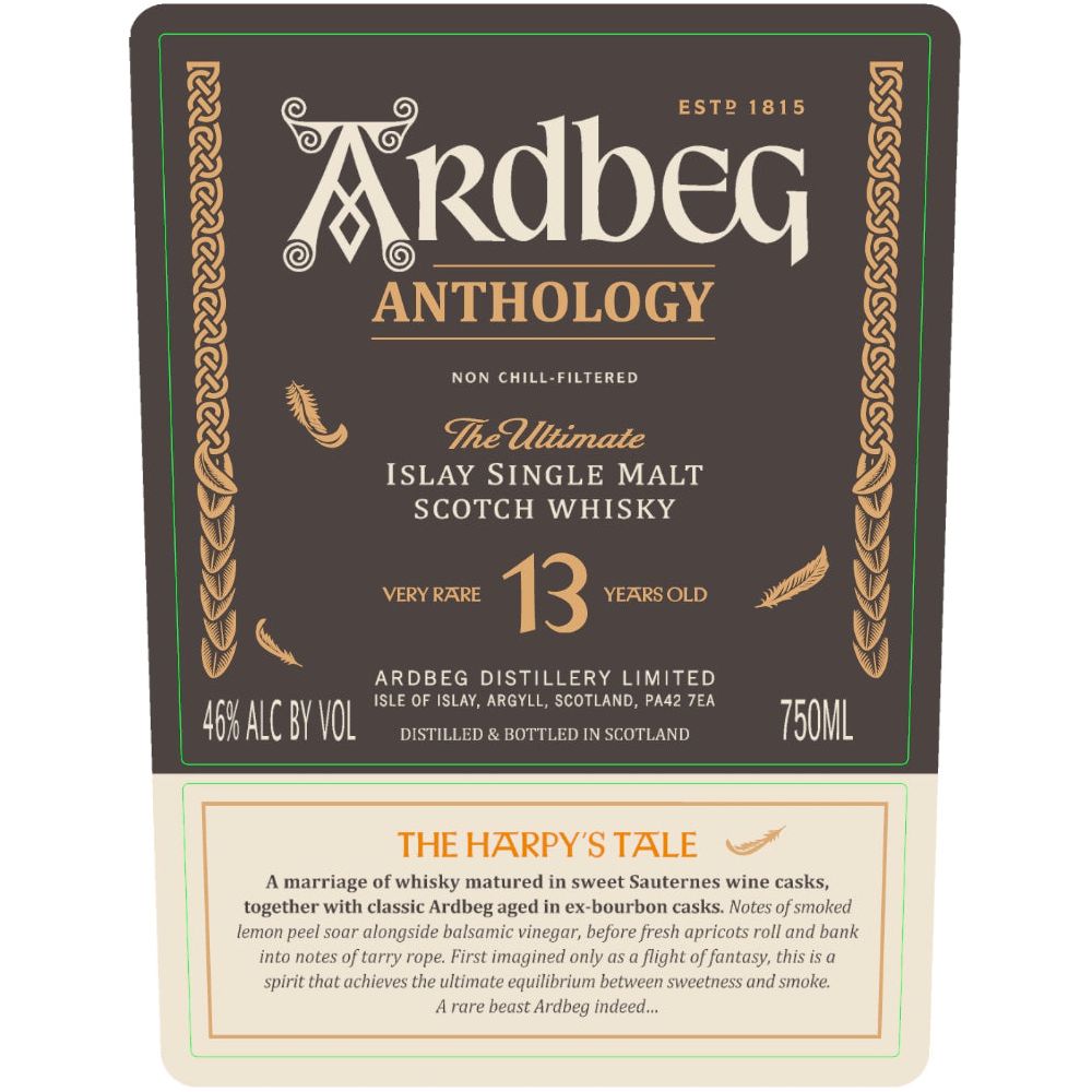 Ardbeg Anthology 13 Year Old The Harpy’s Tale Scotch Whisky