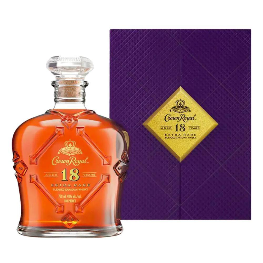 Crown Royal Extra Rare 18 Year Old Canadian Whisky