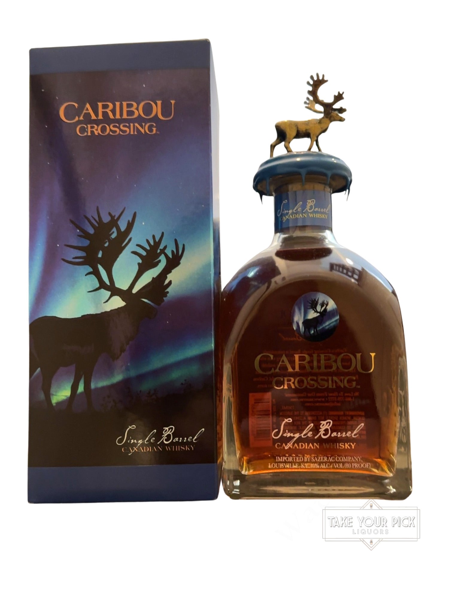 Caribou Crossing Single Barrel Canadian Whisky 80 Proof