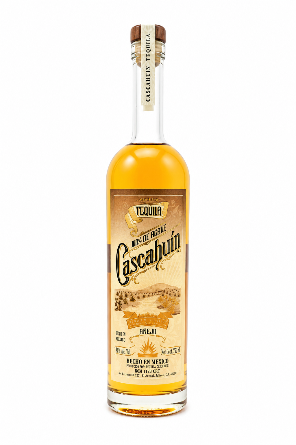 Cascahuín Añejo Tequila