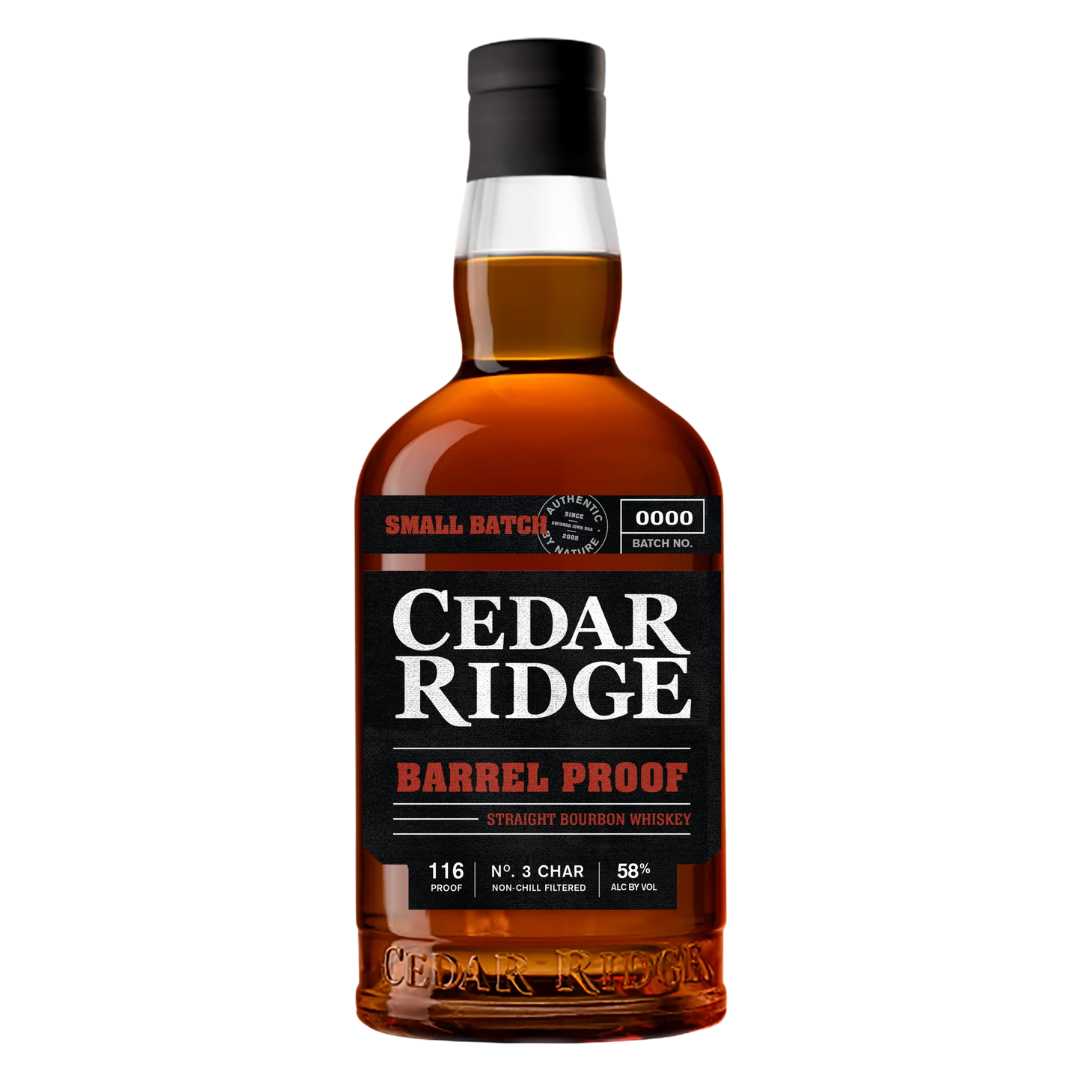 Cedar Ridge Barrel Proof Bourbon 750ml