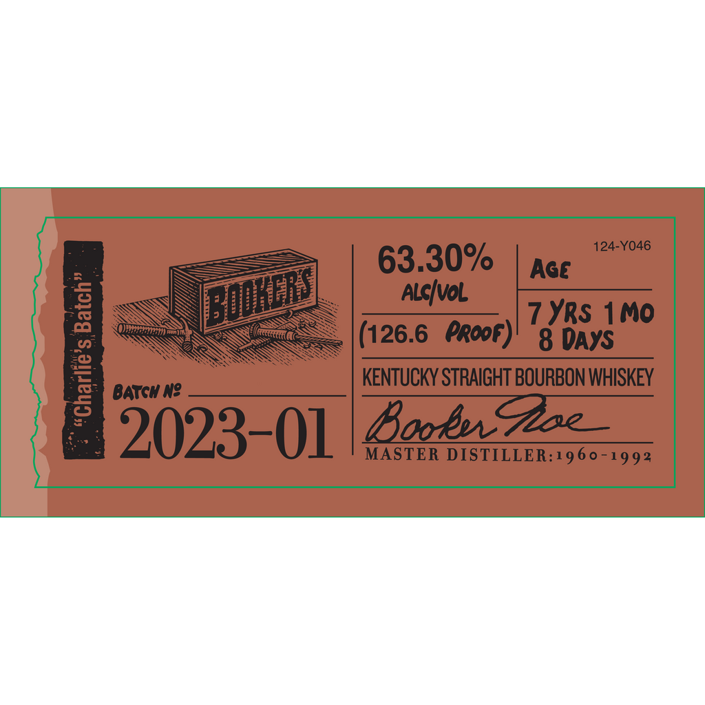 Booker's Bourbon 2023-01 "Charlie's Batch"