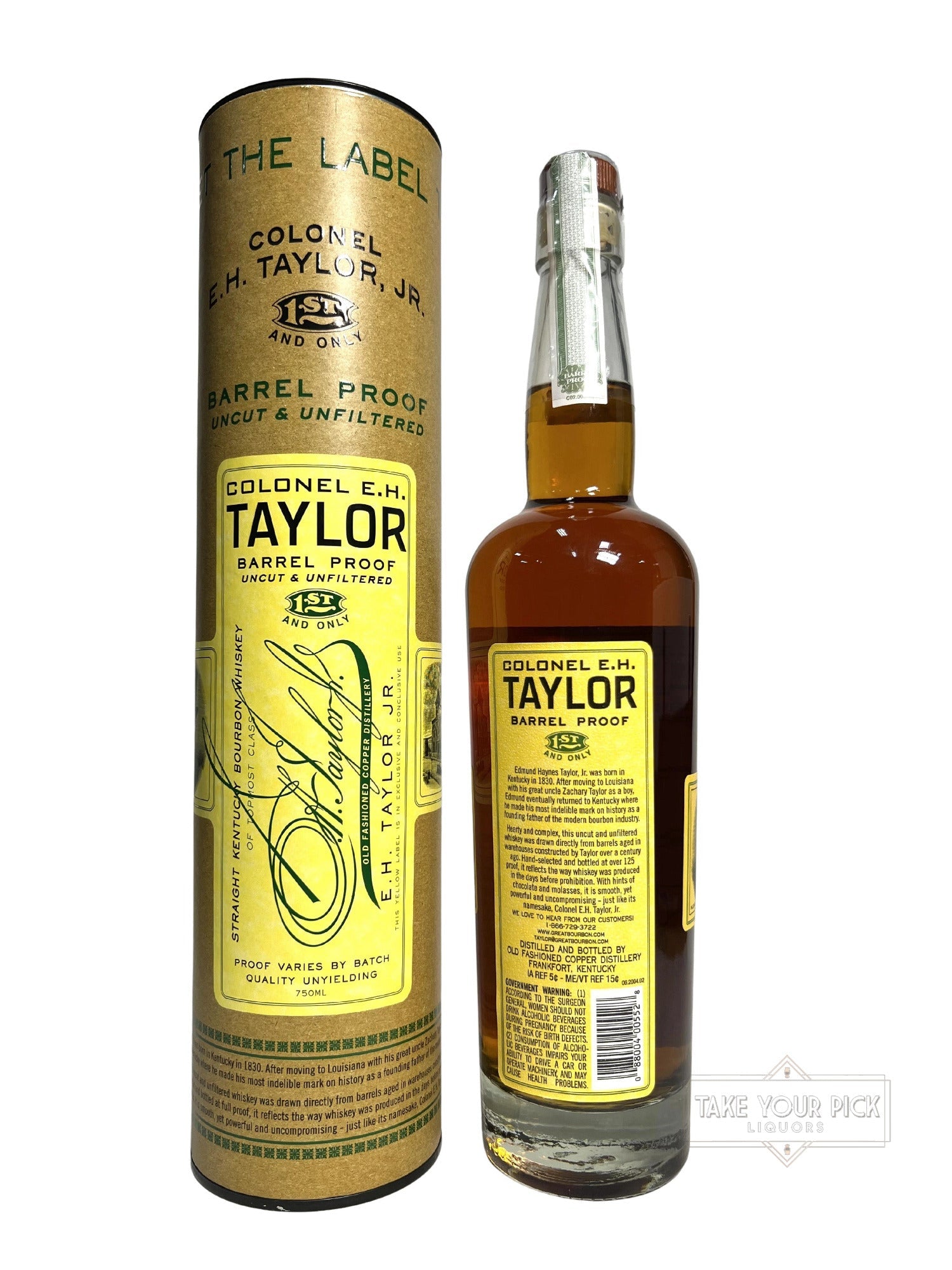 Colonel E.H. Taylor Barrel Proof - 750ml 127.3 Proof (Batch 13)