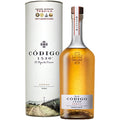 Código 1530 Añejo Tequila With cylinder container.