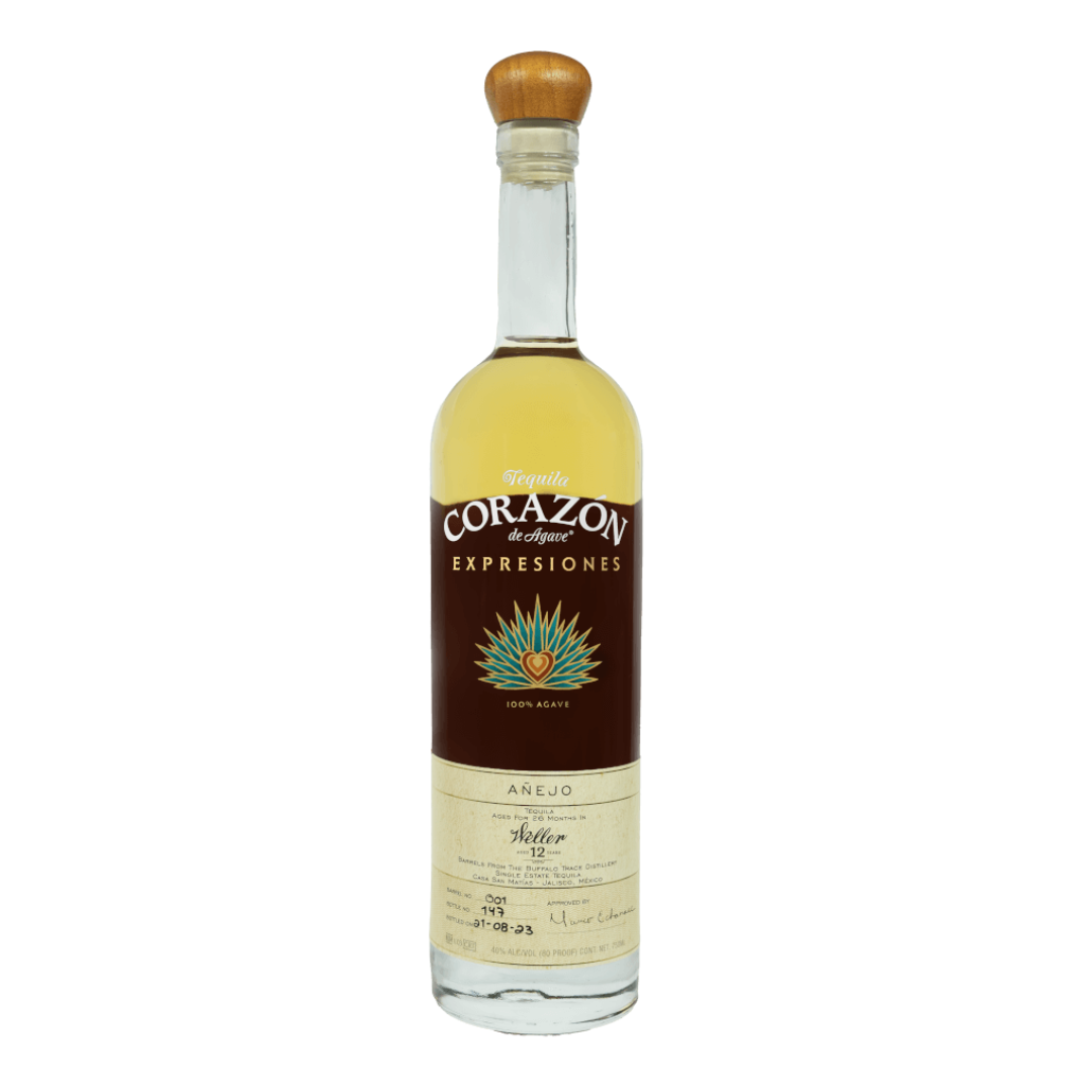 Corazon de Agave Expresiones Weller 12 Year Old Anejo Tequila 750ml