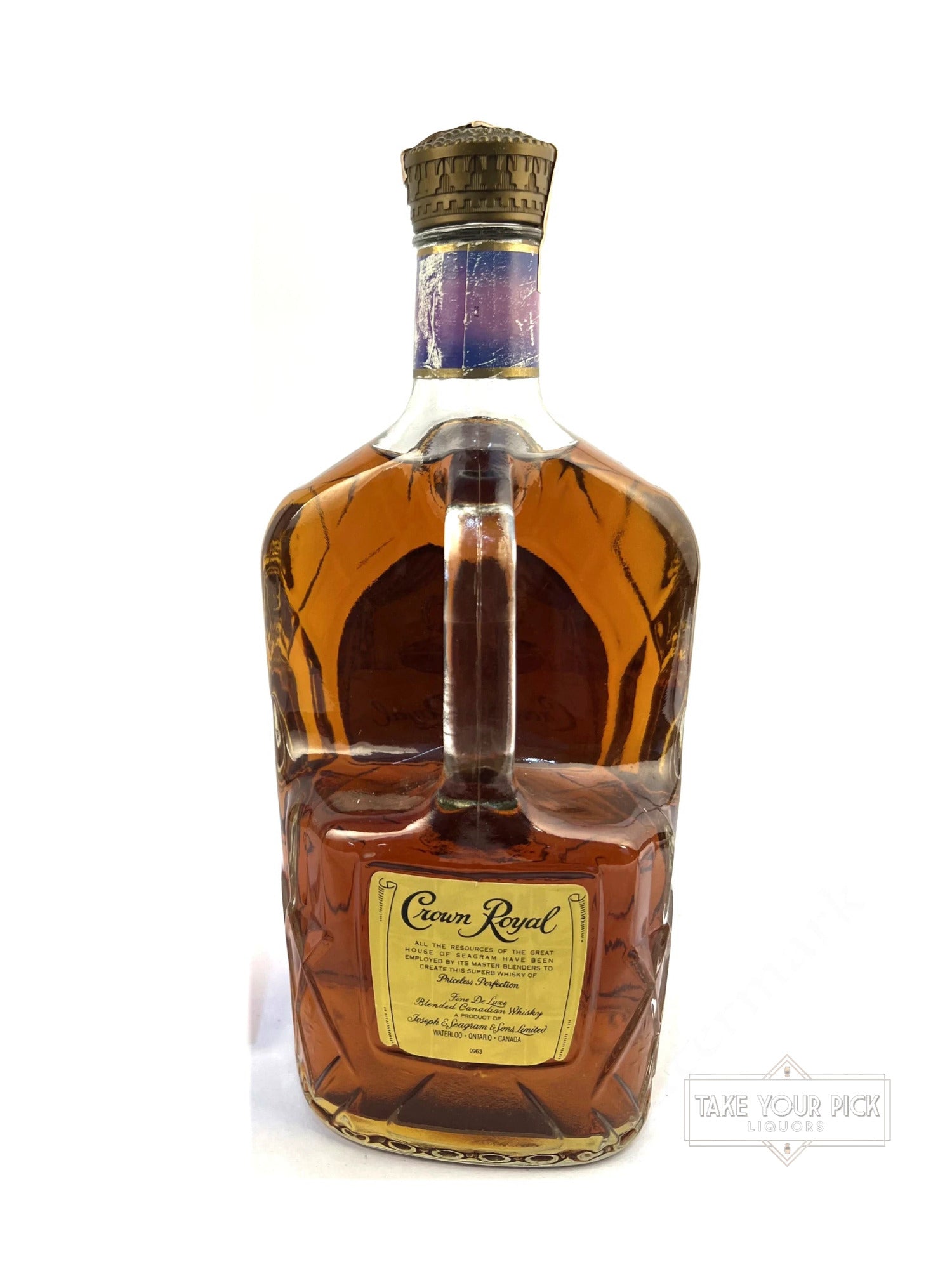 Crown Royal 1.75 Liter 1979 - 80 Proof