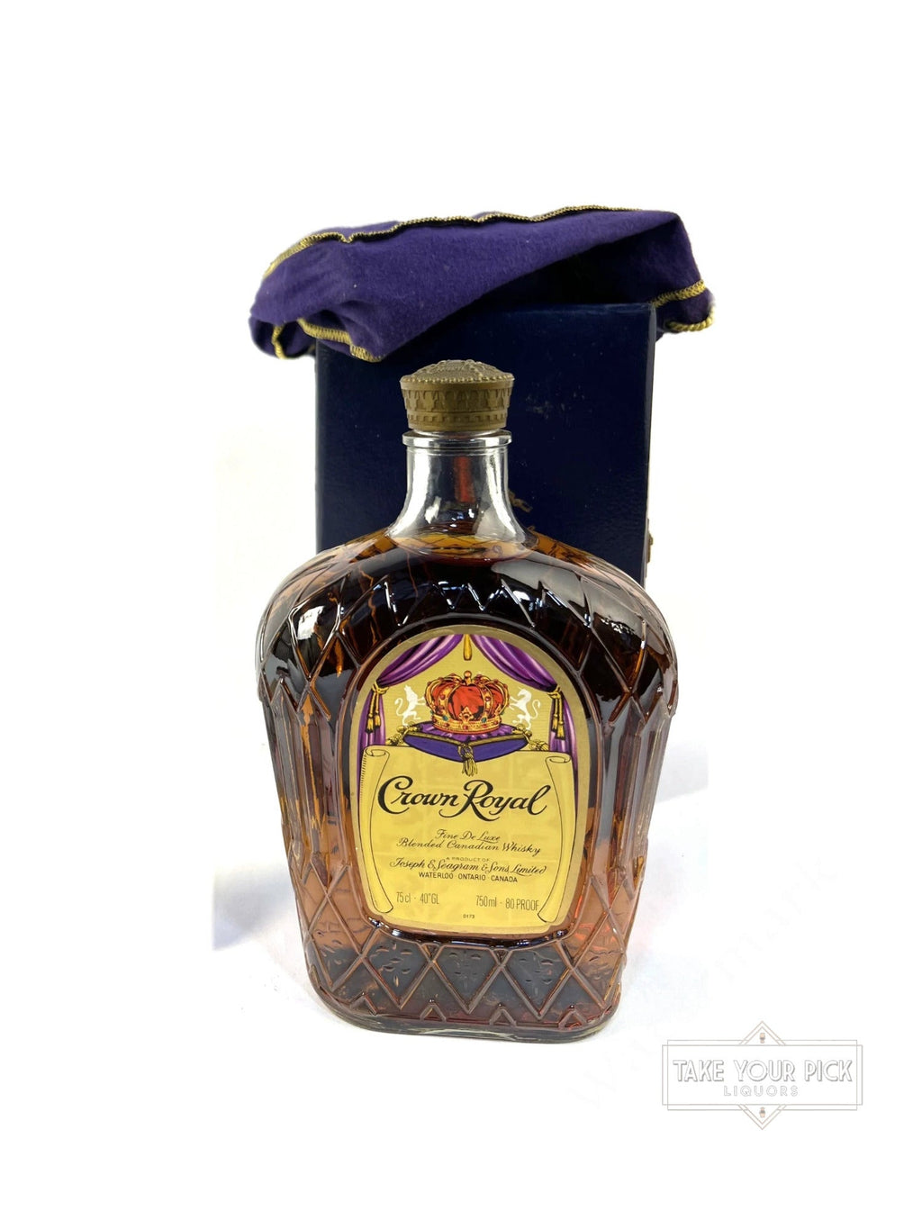 Crown Royal from Waterloo 1990's? - 80 Proof