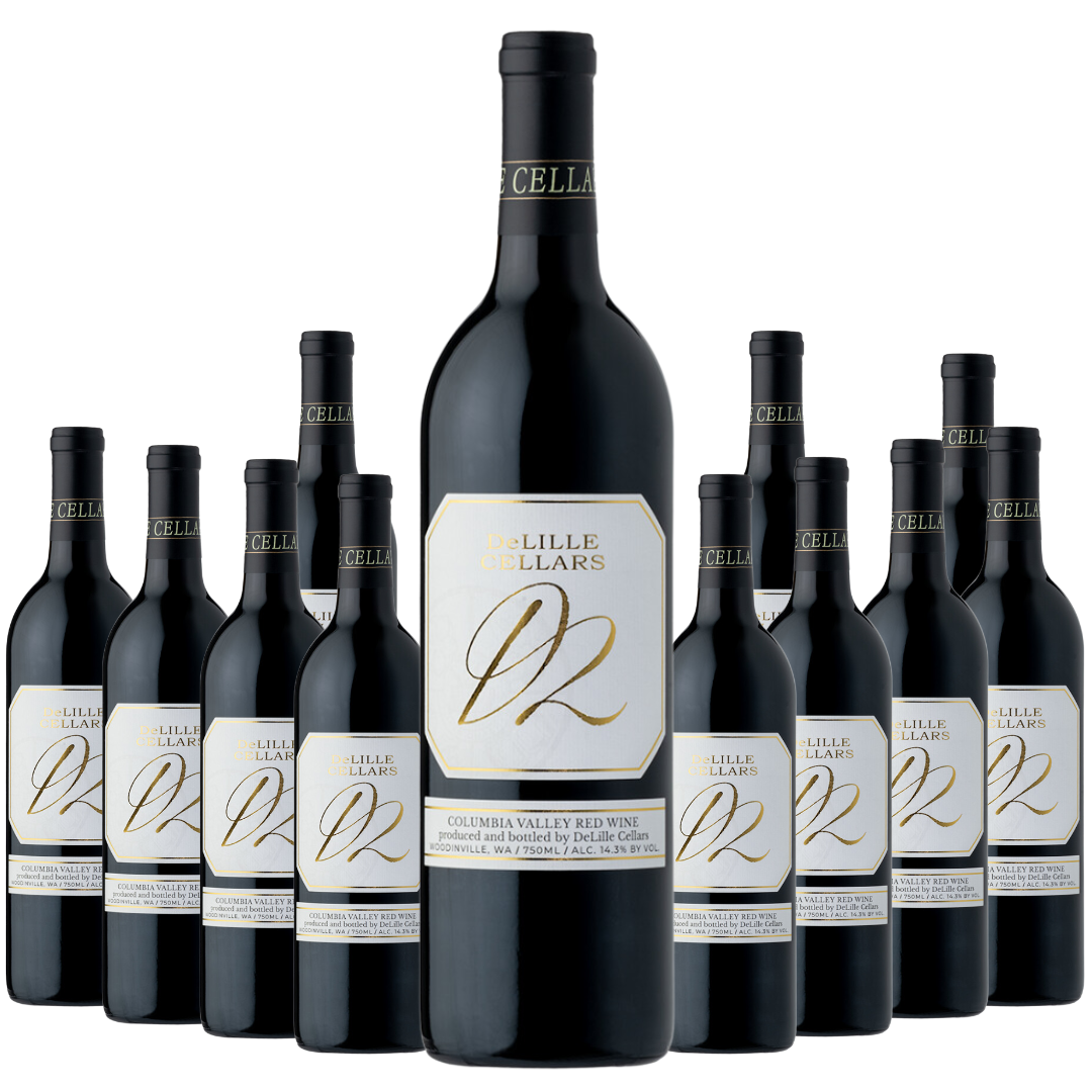 Delille Cellars Red Wine D2 Columbia Valley 2022 12 Bottle Case - Free Shipping
