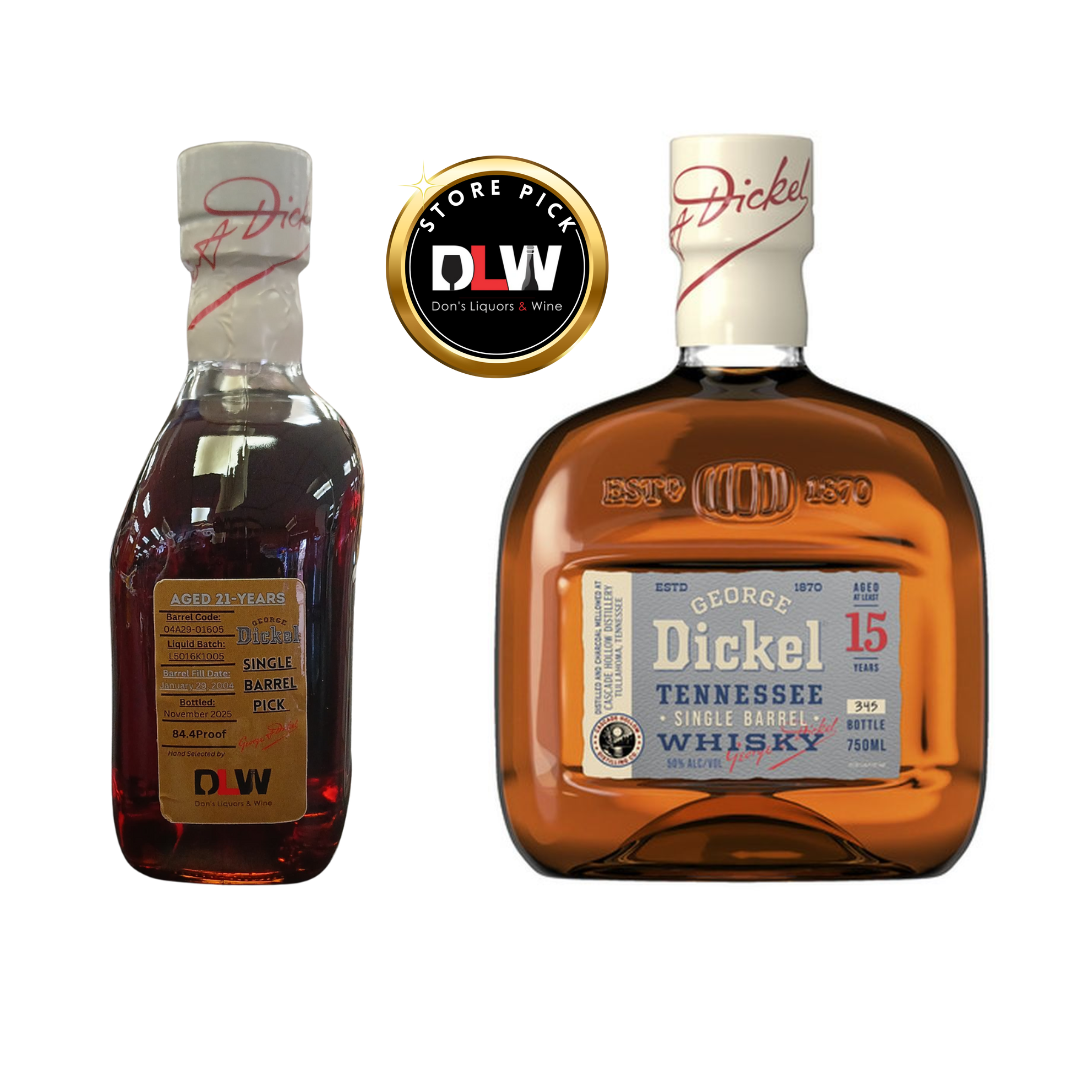 George Dickel 21 Year Exclusive DLW Single Barrel Pick 750ml
