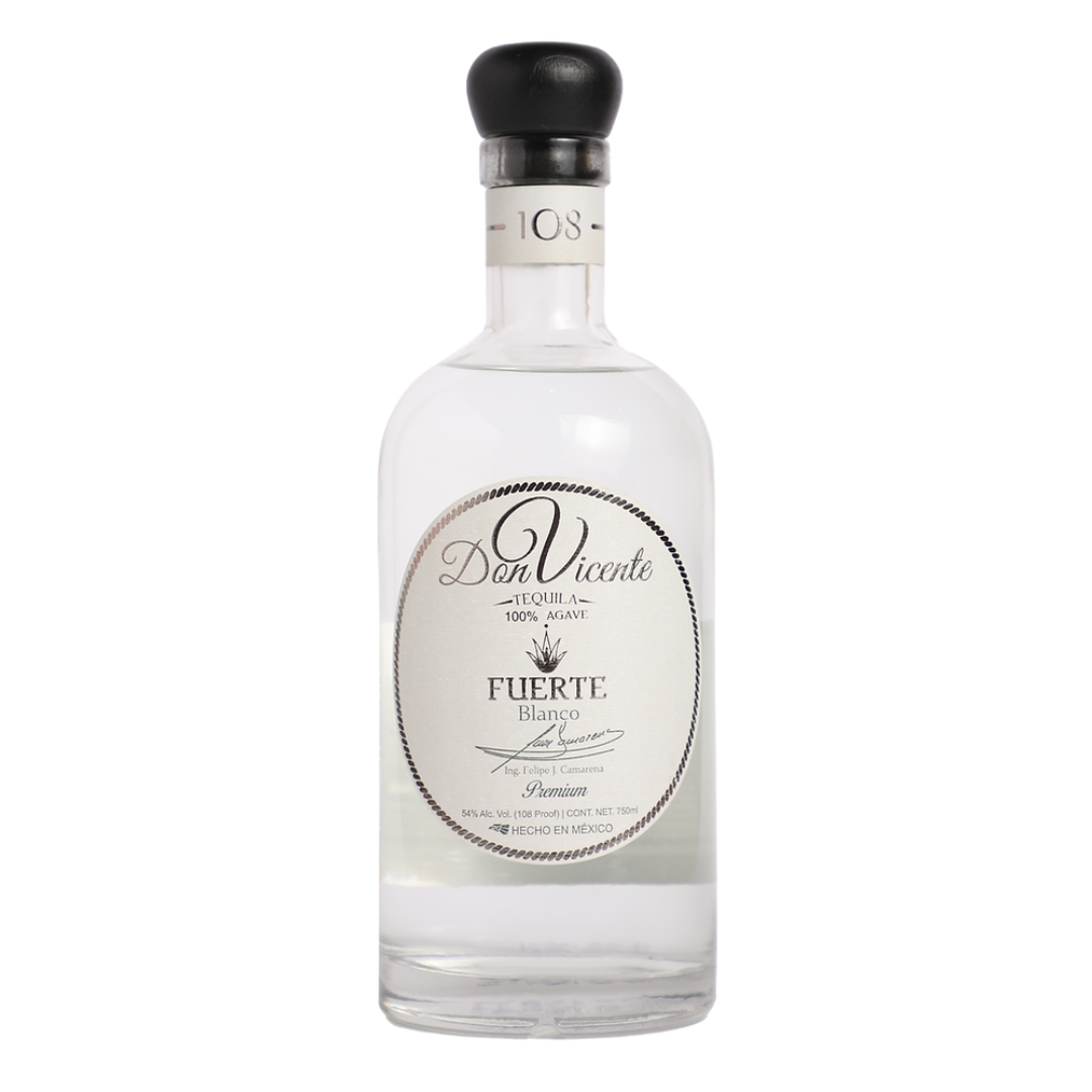 Don Vicente Fuerte Blanco Premium Tequila 750ml