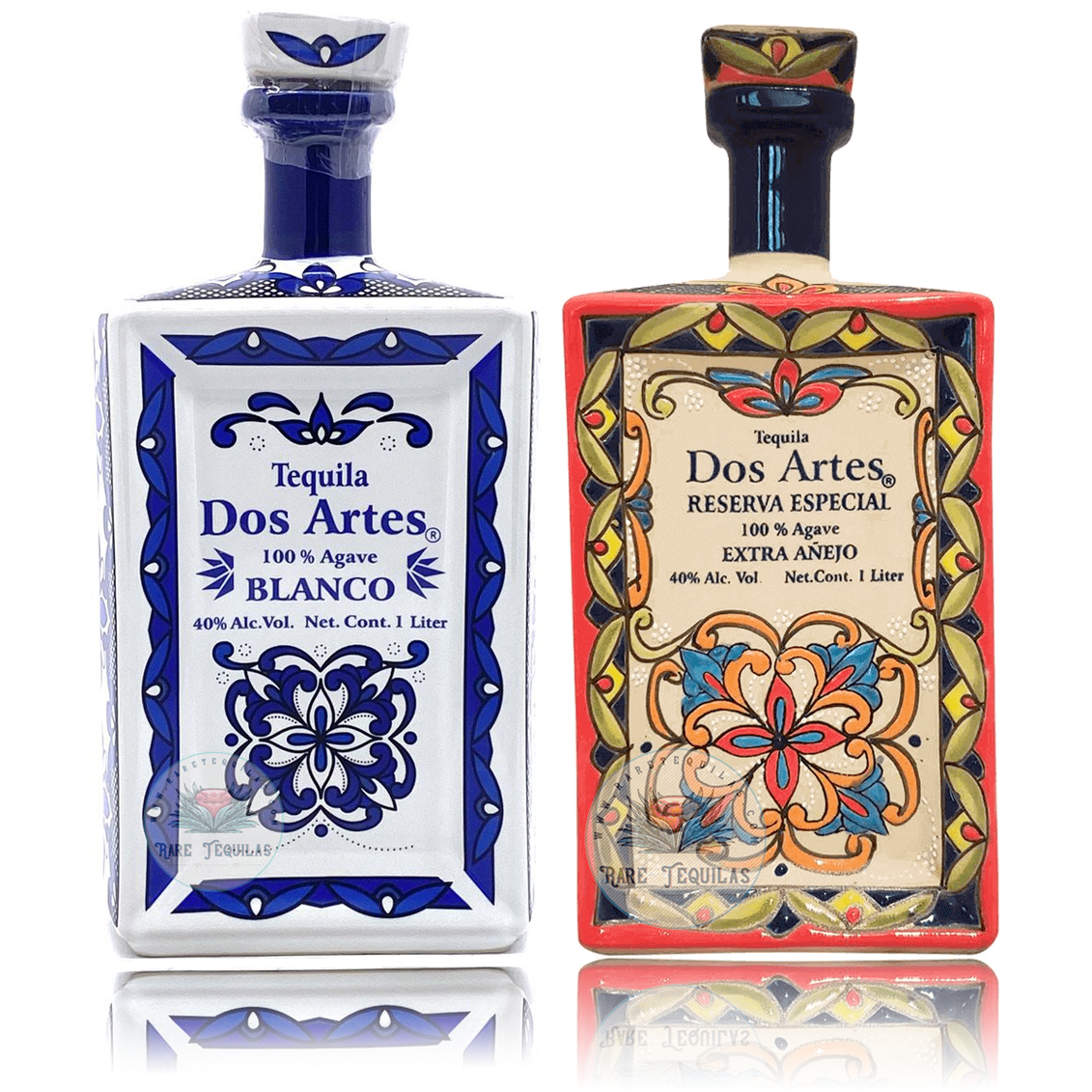 Dos Artes Extra Añejo/Blanco - Combo pack