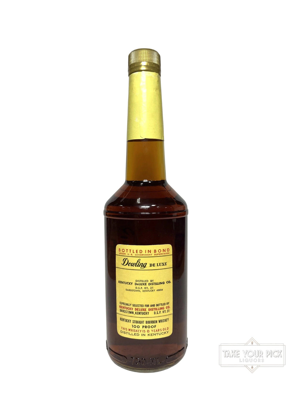 Dowling De Luxe BIB 1994 (pre-fire) - 100 Proof