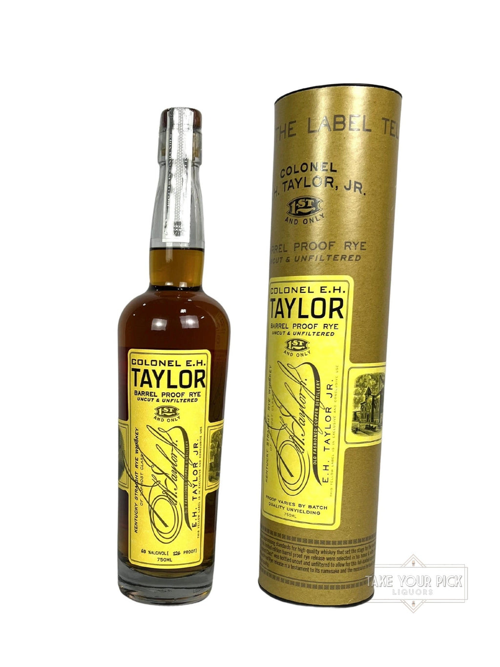Colonel E.H. Taylor Barrel Proof Rye - 126 Proof