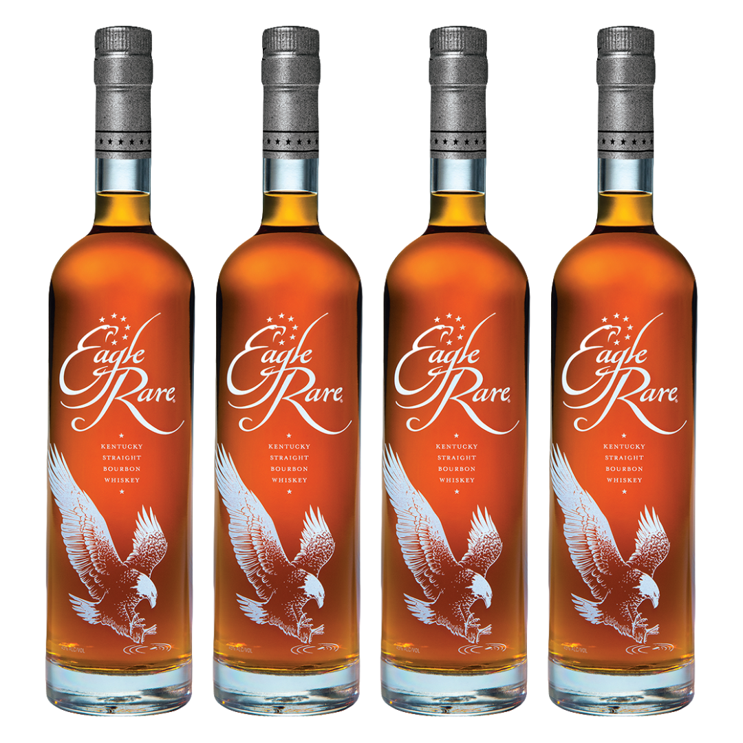 Eagle Rare 10 Year Bourbon 750ml 4 Bottle Case