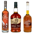 Eagle Rare & Buffalo Trace & Sazerac Rye 3 Bottle Combo
