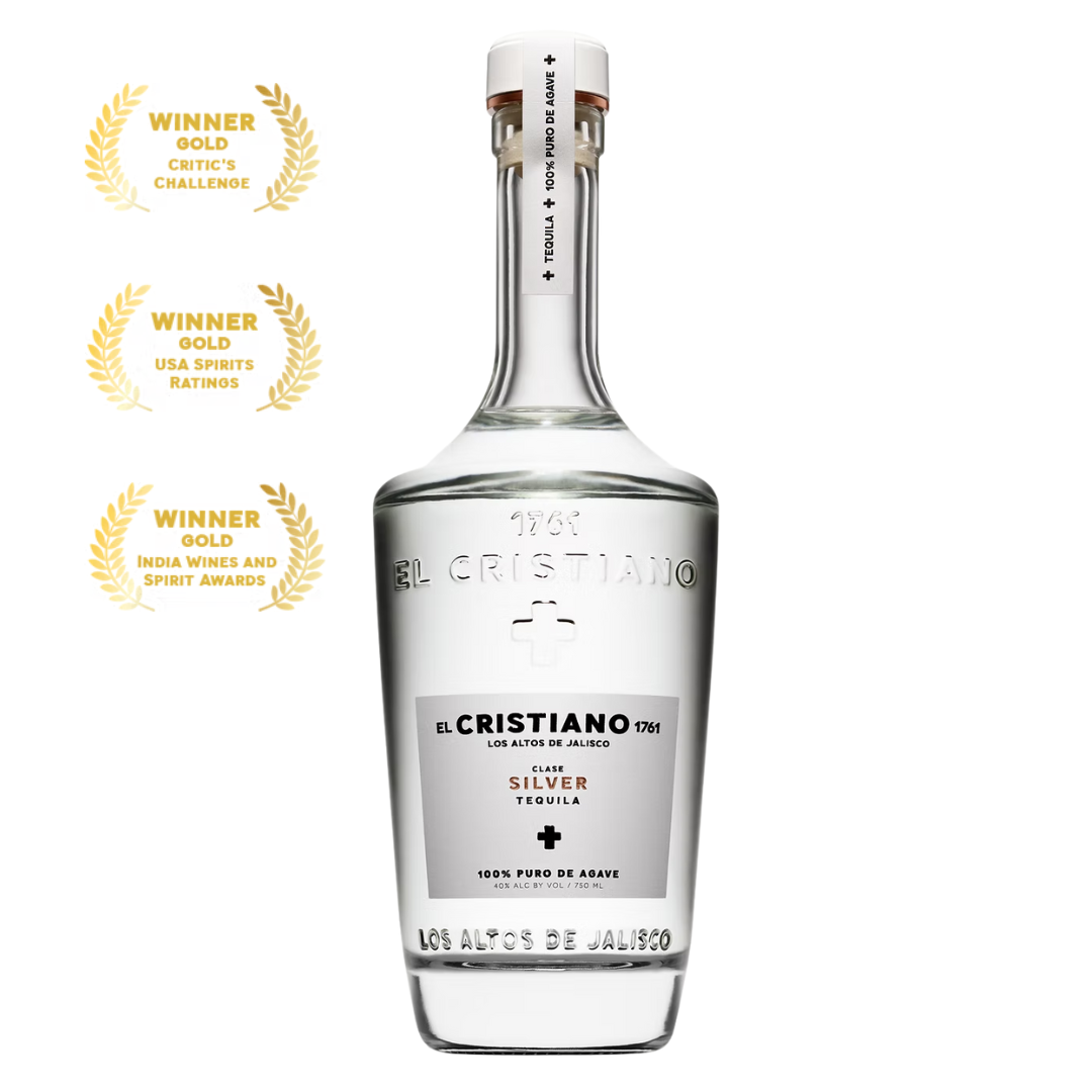 El Cristiano Silver Tequila 750ml