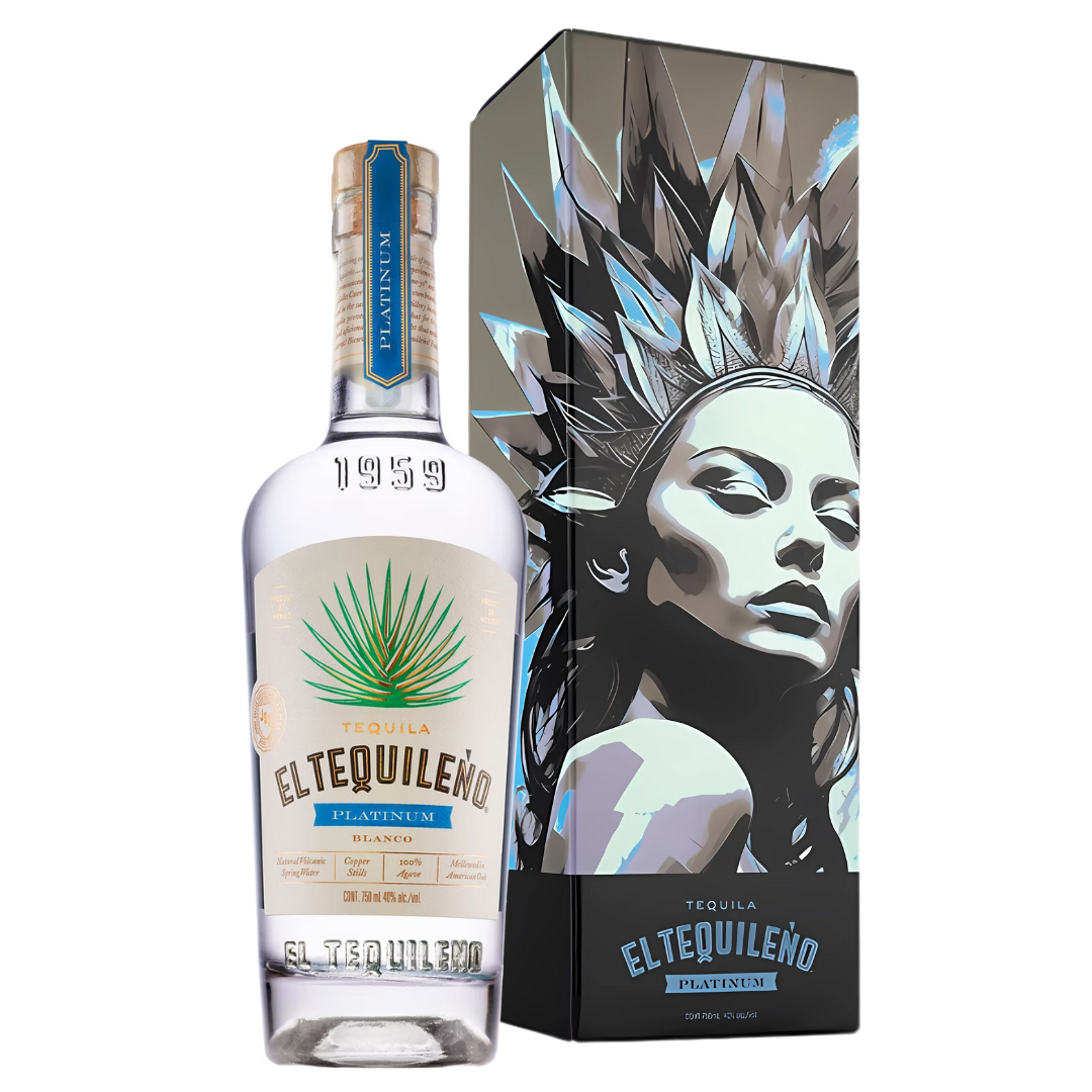 El Tequileno Platinum Blanco Mayahuel Goddess Series Tequila 750ml