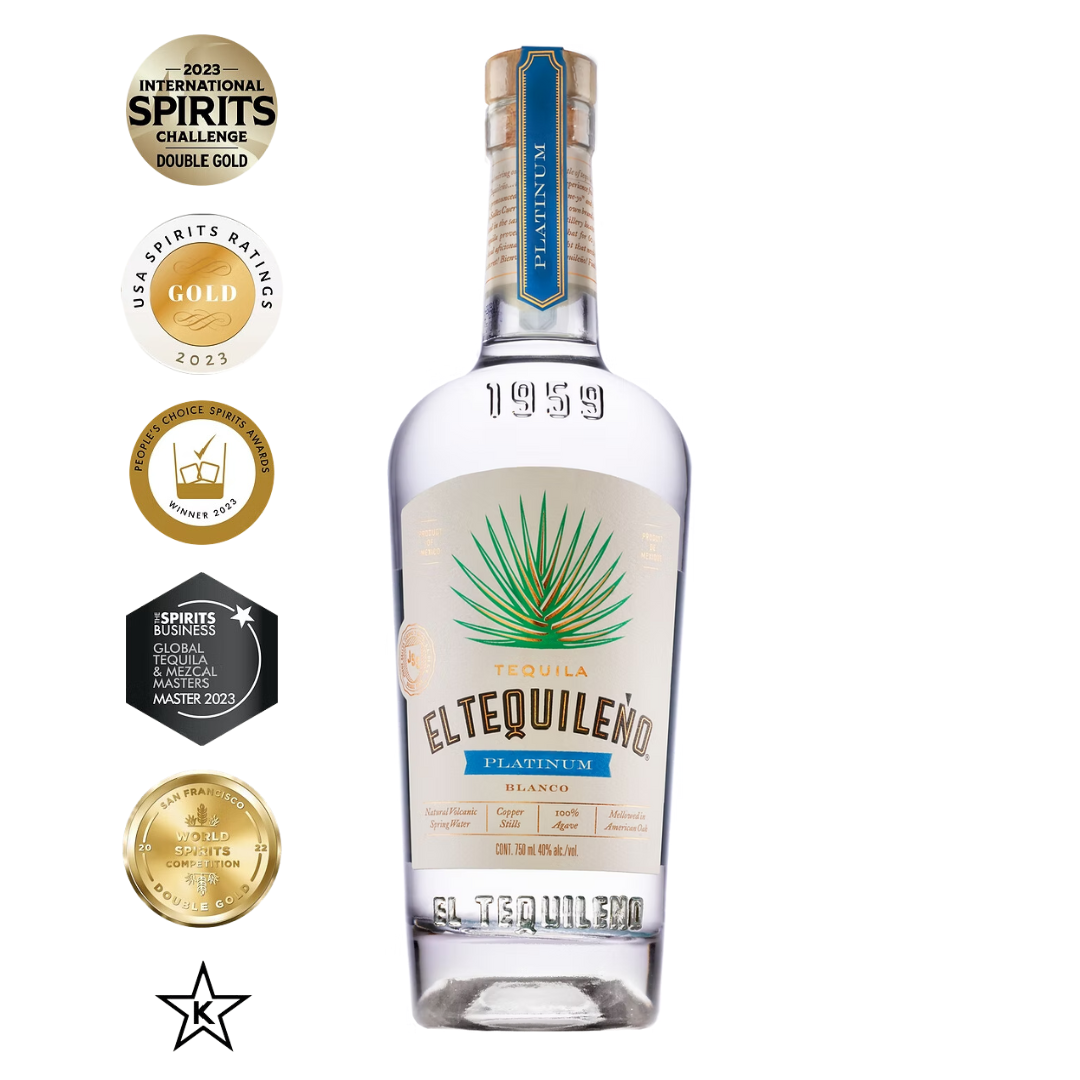 El Tequileno Platinum Blanco Mayahuel Goddess Series Tequila 750ml