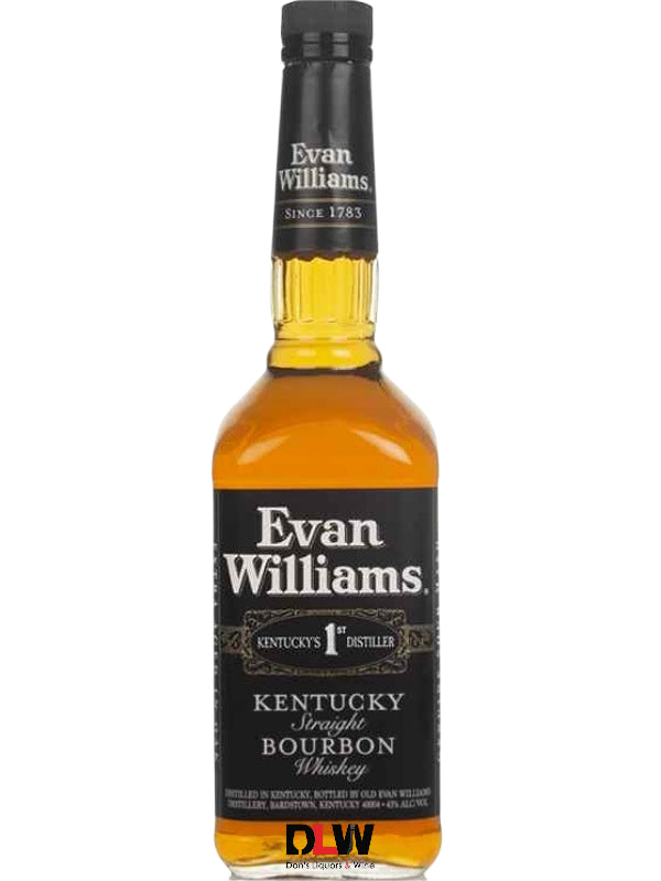 Evan Williams Kentucky Bourbon Whiskey 750ml