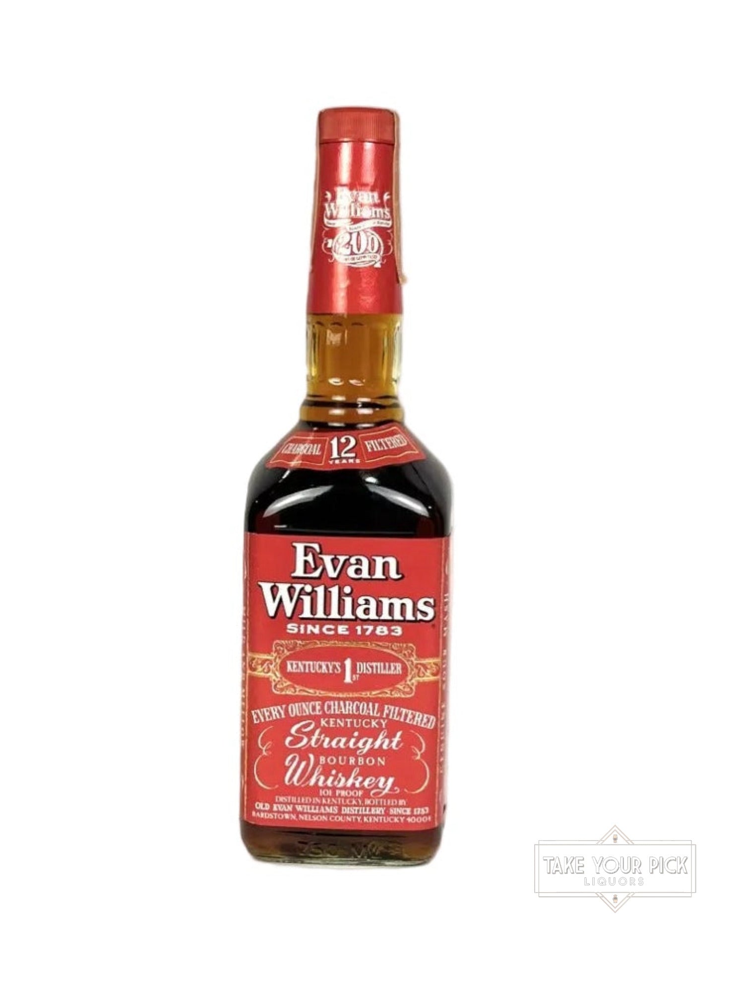 Evan Williams 12/101 1989 (pre-fire) - 101 Proof