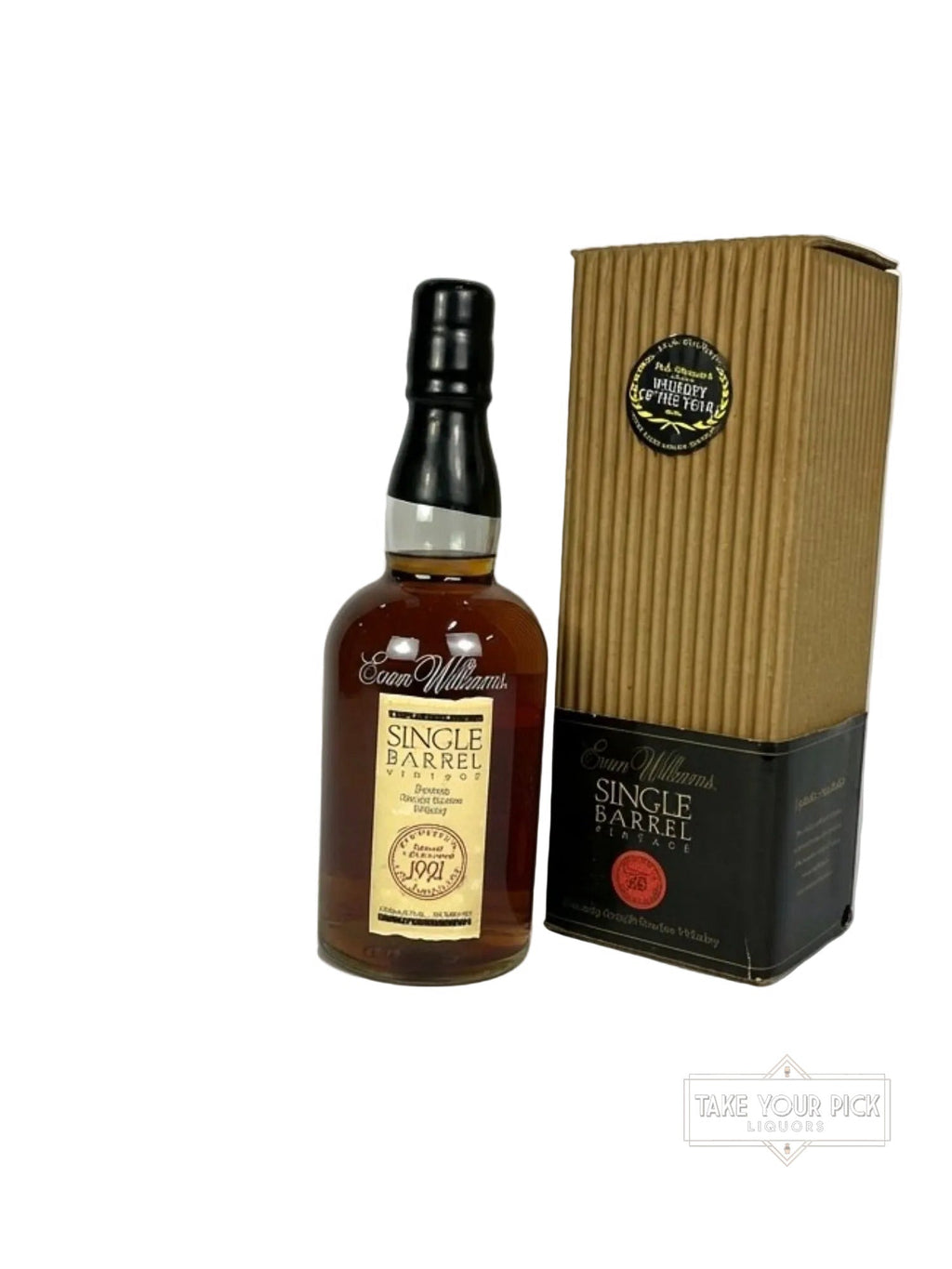 Evan Williams Single Barrel 1991 (pre-fire) - 86.6 Proof