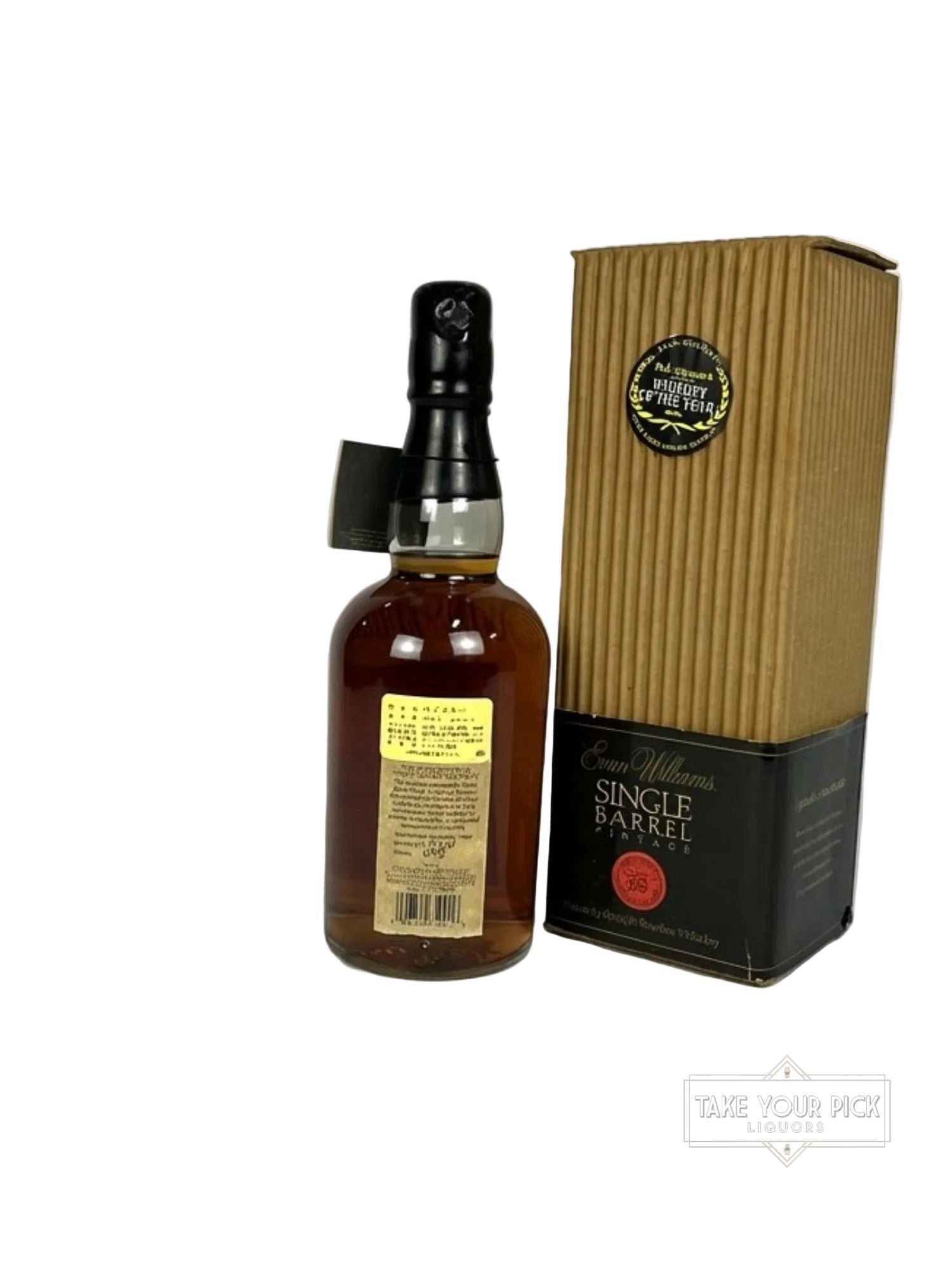 Evan Williams Single Barrel 1991 (pre-fire) - 86.6 Proof
