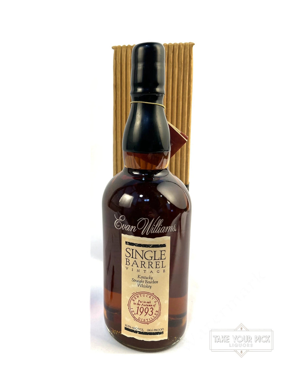Evan Williams Single Barrel 1993 (pre-fire) - 86.6 Proof