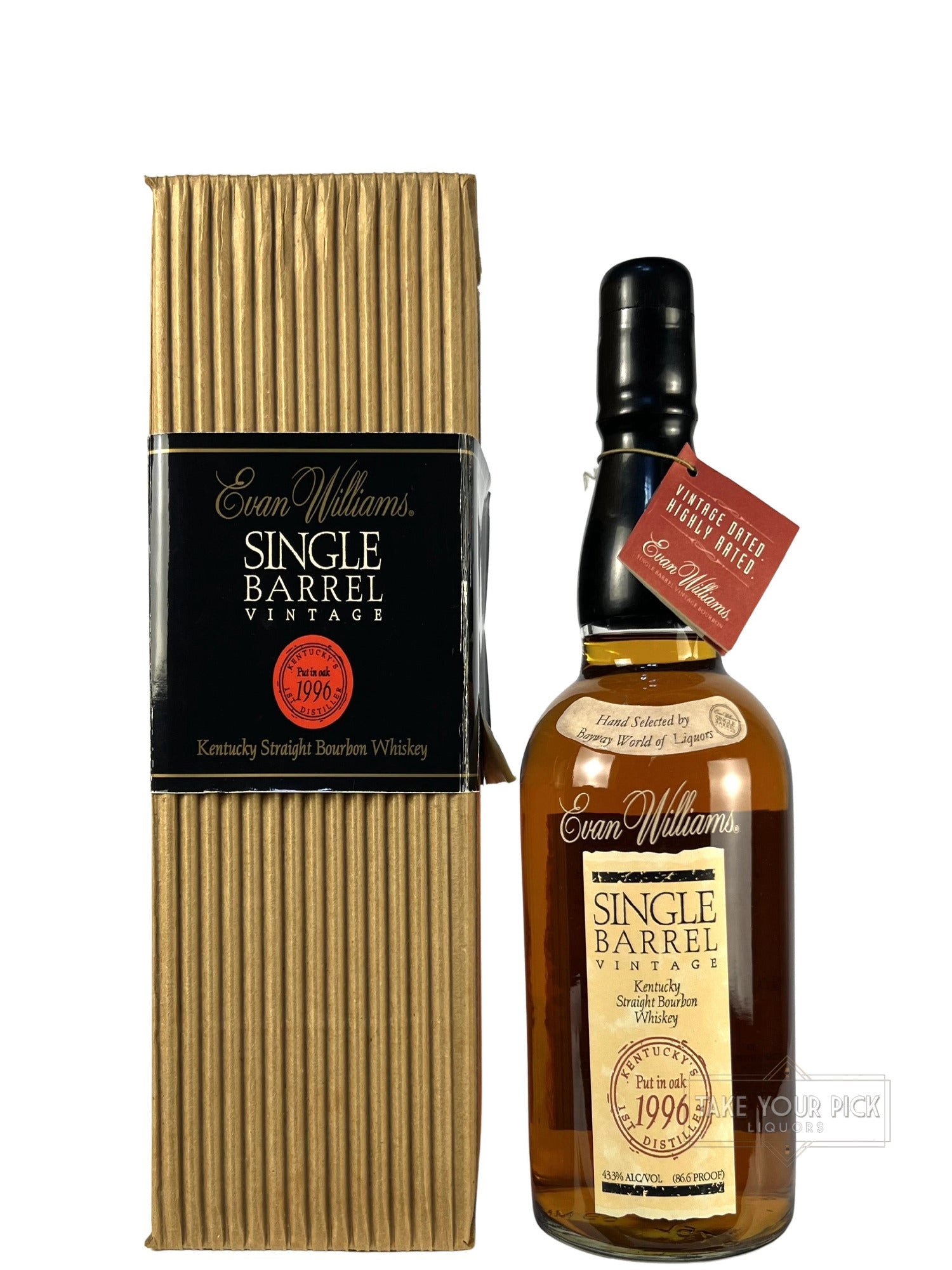 Evan Williams Single Barrel 1996 (Heaven Hill pre-fire)