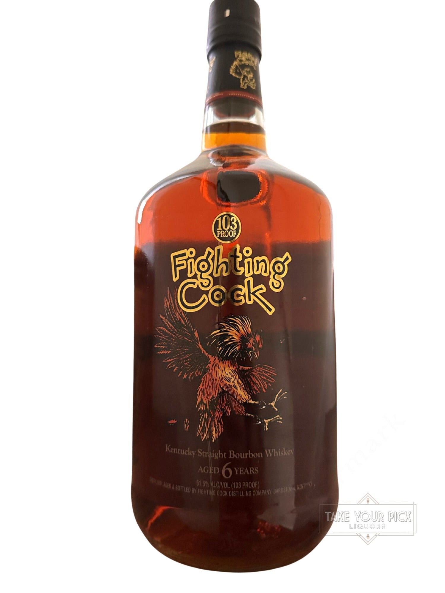 Fighting Cock Distilling Company Fighting Cock Kentucky Straight Bourbon Whiskey 103 Proof