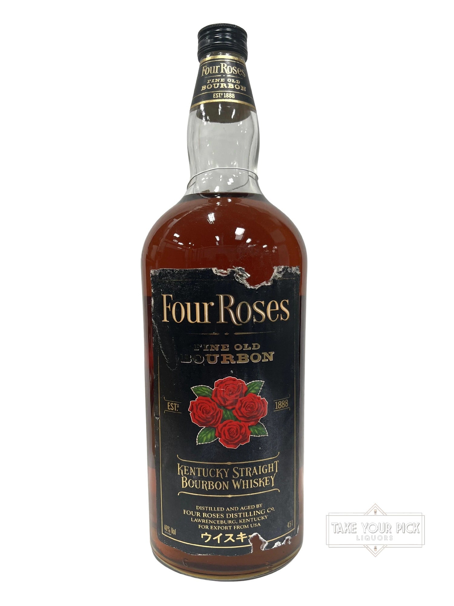 Four Roses Black Label 4.5 Liter