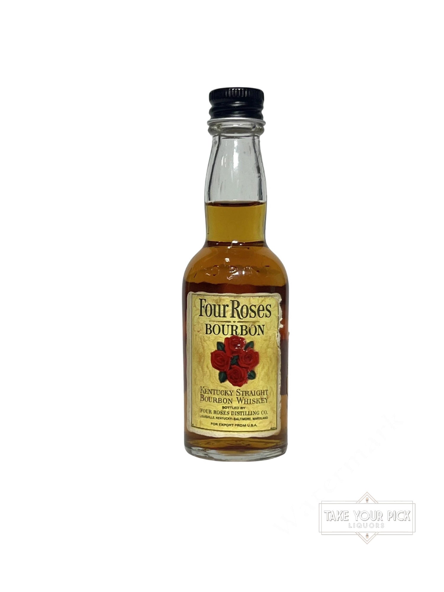 Four Roses Bourbon 1969 miniature