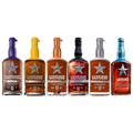Garrison Lady Bird, Guadalupe, Balmorhea, Honeydew, Small Batch, & Single Barrel Texas Straight Bourbon Whiskey 750ml 6 Bottle Combo