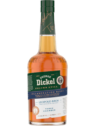 George Dickel x Leopold Bros Collaboration Blend Rye Whisky