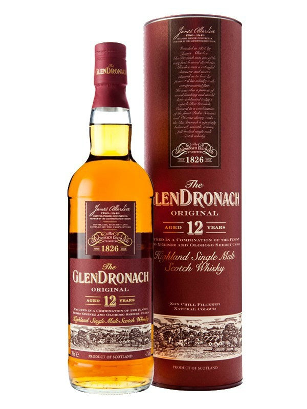 The GlenDronach Original 12 Year Old Scotch Whisky
