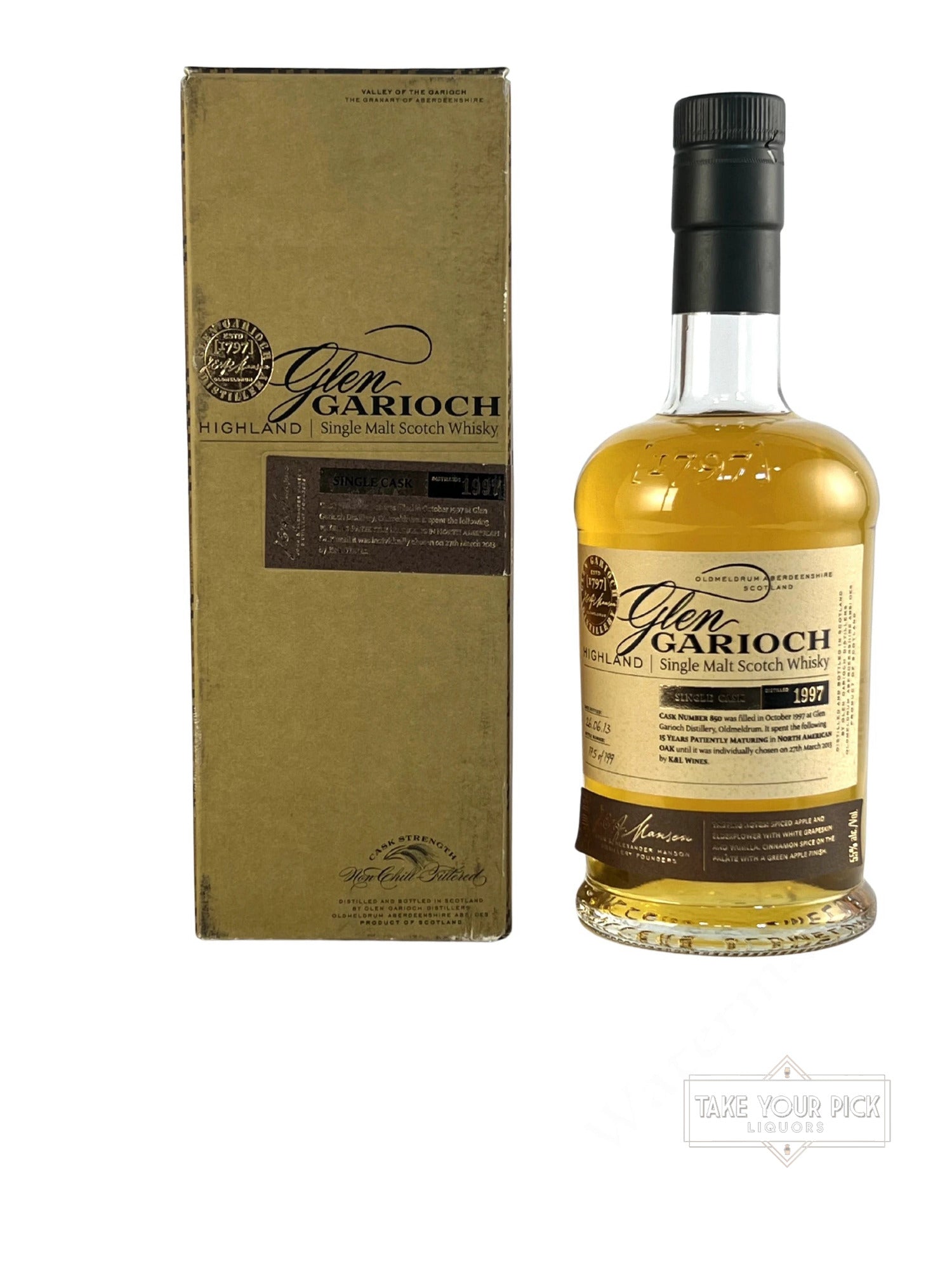 Glen Garioch 15-year 2013 for K&L Wines - 110 Proof