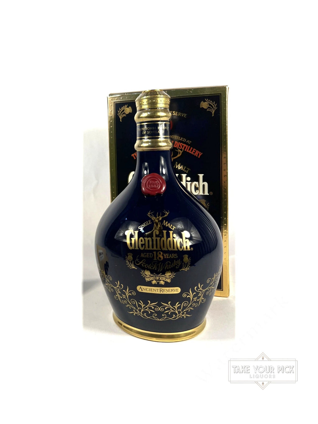 Glenfiddich Ancient Reserve Aged 18 Year Decanter - 86 Proof