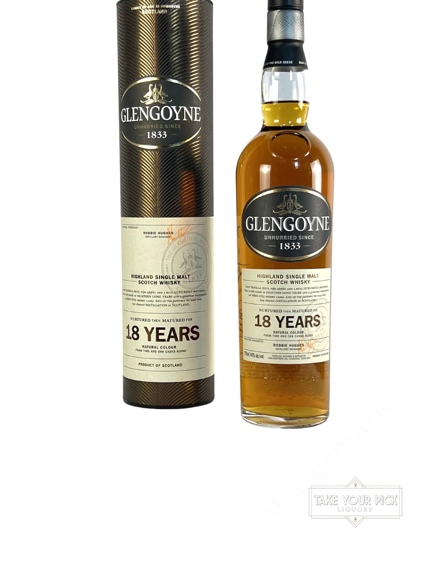 Glengoyne 18 Year - 86 Proof