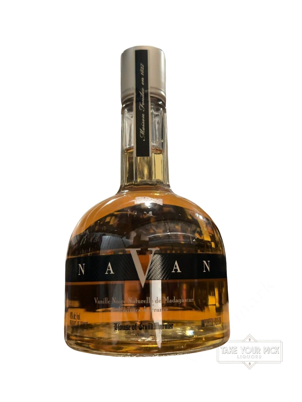 Grand Marnier Navan NAVAN Vanille Noire Naturelle de Madagascar 80 Proof 750ml