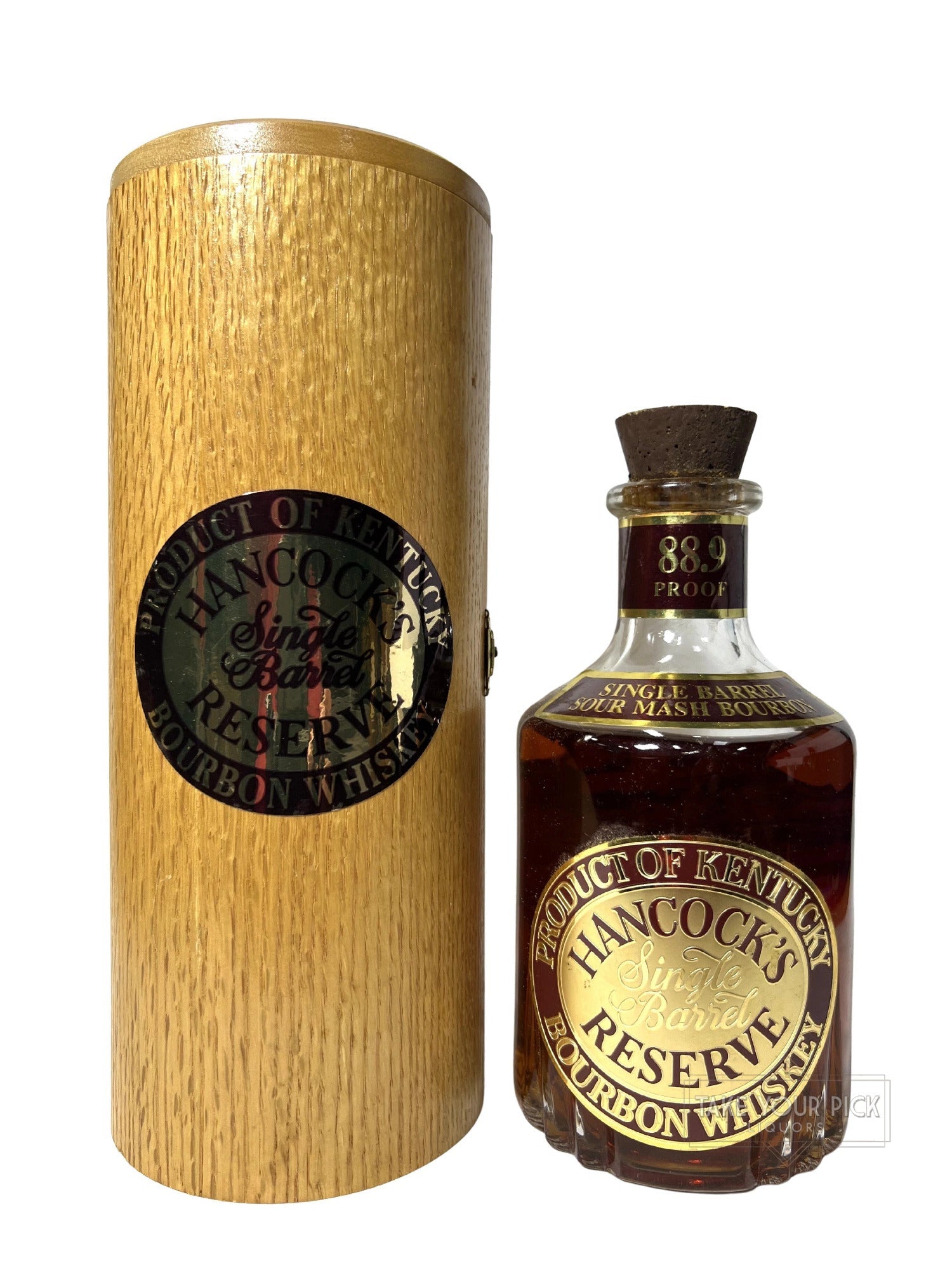 Hancock's Single Barrel Reserve 1990's - 88.9 Proof